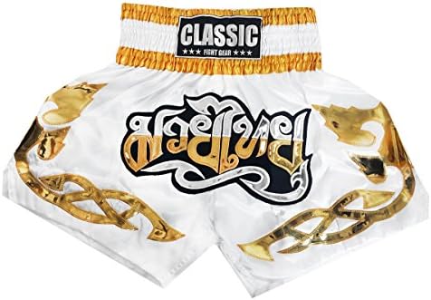 Classic Muay Thai Kick Boxing Shorts : CLS-007 Size M