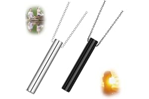 RHQFDM 2 Stücke Stressabbau Halskette Achtsame Atmung Halskette Tragbare Atemübungen Halskette Meditation Spirit Enhancement Halskette Beruhigung Entspannung Linderung von Angst Hilft beim Schlafen