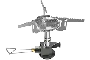 Fire-Maple Greenpeak 2 Backpacking & Camping Stove with Micro Regulated Valve Ultralight Compact Pot Burner with Adjustable Pot Support for Hiking Trekking Hunting & Emergency Use