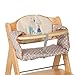 Hauck Alpha Padded Comfort Highchair Seat Cushion, Animals
