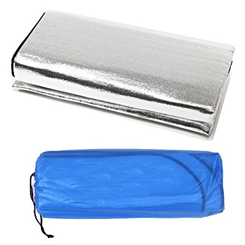 Preisvergleich Produktbild WINOMO Draussen Schlafenden Matratze Matte Pad Wasserdichte Aluminium Folie EVA 200x150cm