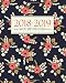 Wochenplaner 2018-2019: August 2018 - Juli 2019: 19 x 23 cm : Blumenmuster 3544 by 