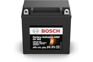 Bosch FA103 - Batterie Moto AGM - 12V 100A 9Ah - Adaptée aux Motos, mobilettes, enduros, Scooters, quads, Jet Skis - Compatible M4F25, BB9-B, BTB9, 12N9-4B-1
