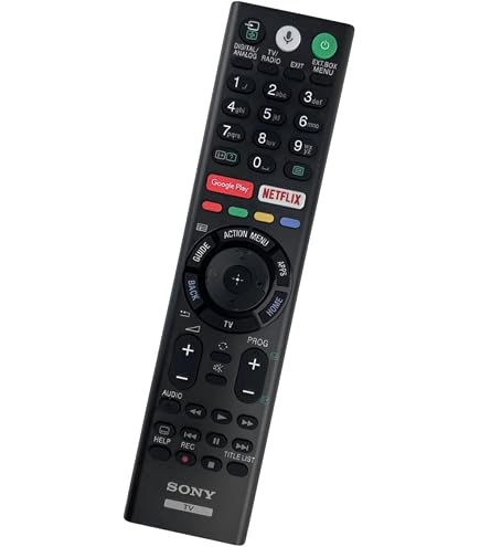 Telecomando Sony Bravia Universale Sostitutivo Telecomando Sony Telecomando Sostitutivo Sony RMT-TX300E Per TV Bravia - Con Tasti Netflix E YouTube Telecomando Tv Sony Telecomando Smart TV Sony