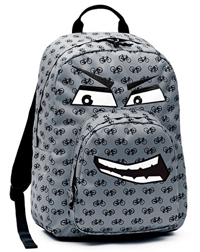 Preisvergleich Produktbild RUCKSACK - INVICTA - Ollie Face Fantasy - Grau 25Lt