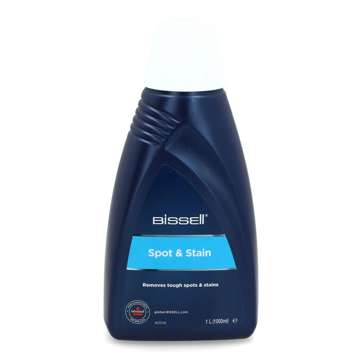 BISSELL Spot & Stain Reinigingsmiddel voor SpotClean en andere vlekreinigers, voor vloerbedekking en stoffering, 1 liter, 1084N | Pour appareils BISSELL SpotClean, élimination des taches et salissures sur moquettes, tapis et tissus d'ameublement
