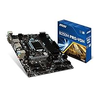 MSI B250M Pro-VDH LGA 1151 DDR4 HDMI,DVI,D-Sub 1x M.2 &amp; 6x USB 3.1 Gen1, 1x USB-C MATX Mainboard