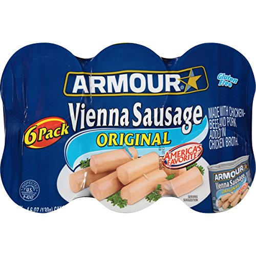 Preisvergleich Produktbild Armour Vienna Sausages, 4.6 Ounce, 6 Count
