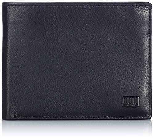 Preisvergleich Produktbild Mano Münzbörse Certo Scheintasche mit Klappe (Schwarz) M19156