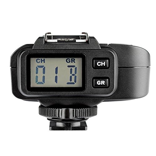 Godox X1r 2 4  GHz sans fil Hot Shoe D  clencheur flash r  cepteur D70 D70S D80 D90 D1200 D300 D300s D600 D700 D750 D800 D810 D3000  S  rie S  rie D5000  D7000  S  rie pour Nikon DSLR       Noir