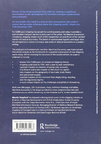 Livres Couvertures de Maritime Economics 3e