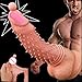 Produktbild Noradtjcca Sex Toys Men Penisvergrößerung Penis mit Wolf Zähne Ärmel Ring Verzögerung Impotenz Erektion Wiederverwendbare Vibrator Kondome