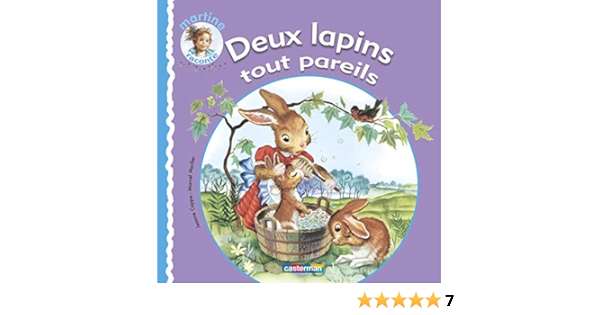 Amazon Fr Deux Lapins Tout Pareils Cappe Jeanne Marlier Marcel Livres