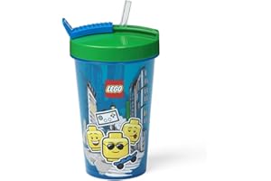 Room Copenhagen LEGO TUMBLER WITH STRAW - ICONIC BOY
