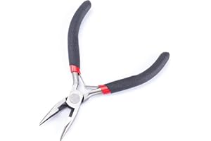 CLABMROEC Mini pinces de fabrication de bijoux pour la fabrication à la main, bricolage de bijoux, pinces de coupe de métal