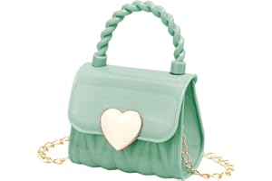 JUCHAO Mini Purse for Toddler Girls Crossbody Cute Princess Handbags Shoulder Bag for Toddler Little Girl