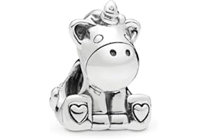 FGT Cute Lucky Animal Charms for Bracelets Necklaces Pendants S925 Dangle Beads Women Mum Granddaughter Daughter BFF Girlfriend Family Sisters Girls Birthday