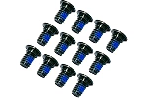 Gintai Skruvar 12 st för Razer Blade 14 15 17 18 Range bottenfodral basfodral (svart färg) Screws