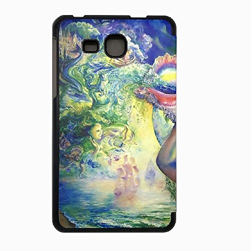 Hülle für Samsung Tab A 7.0“ ,PU Leder Case Hülle im Bookstyle Tasche für Samsung Galaxy Tab A (2016) 17,8 cm (7 Zoll) SM-T280 Schutzhülle Flip Cover Leder Schale Skin (#2 Fisher-Mädchen) - 3