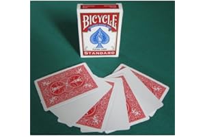 Carte Bicycle Magic Gaff dorso Rosso fronte Bianco