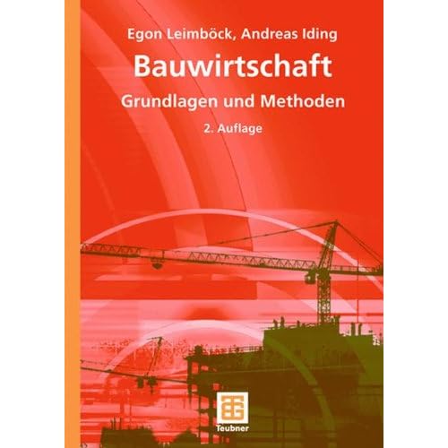 [PDF] Download Bauwirtschaft: Grundlagen und Methoden Kostenlos
