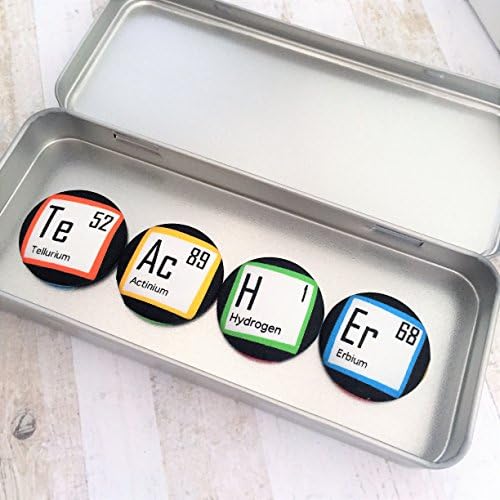 Teacher Chemical Elements Magnet Gift Set - Appreciation Gifts - Science Periodic Table