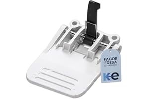 Anakel Home Recambio Maneta Puerta Lavadora LA8E000L0 Compatible con Fagor, Edesa y Aspes | Maneta de Apertura y Cierre para Puerta Lavadora | Plástico, Fácil Instalación