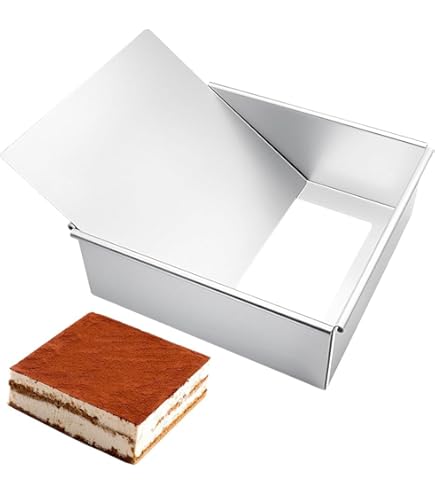 Teglia Quadrata 18x18cm PME - Alluminio Anodizzato Professionale Per Dolci - Foto 5