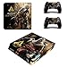 Produktbild THTB Playstation 4 Slim + 2 Controller Aufkleber Schutzfolien Set - Assassins Creed Origins (1) /PS4 S