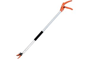 Appoo Gartenwerkzeug-Astscheren Baumschneider - Gartenschneider mit Langer Reichweite Gartenschere für Äste - Teleskop-Baumschere zum Schneiden von Ästen Obstpflücken Apfelpersimone Xiliary, 100 cm