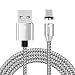 Produktbild SKITCH 3-Pack 1M geflochtene magnetische Ladekabel, drehen Runde magnetische Adapter Ladekabel mit LED-Anzeige für iPhone 5/5S/6/6S/7/7 Plus/8 (nicht für Data Sync)