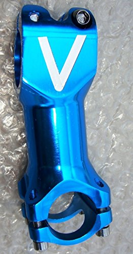 'Aluminio manillar 1 1/8, 7 ° 80 mm de largo, ø25,4 mm bicicleta