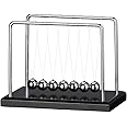 THE WHITE SHOP Newtons Cradle Balance Balls Science Physics Gadget Desktop Decoration Kinetic Motion Toy for Home and Office(7)