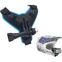 YANTRALAY SCHOOL OF GADGETS Helmet Chin Strap Mount for GoPro, SJCAM, Yi, DJI Osmo and Action Cameras