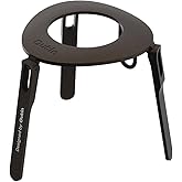 OutIn Ultraportable Folding Coffee Stand with Carabiner | Stable for espresso machines, aluminium monoblock design, compatibl