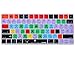 Price comparison product image XSKN Apple Magic Keyboard Cover Lightroom CC English Shortcuts Keyboard Skin, Functional Hotkeys Protective Film for Magic Keyboard MLA22B/A (US&EU Layout)