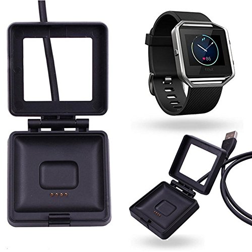 BlueBeach® Ersatz FITBIT BLAZE USB Ladekabel Ladegerät Ladestation