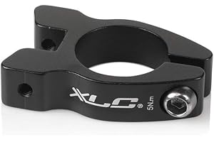 XLC PC-B08 Pince de Selle Unisexe pour Adulte Noir 31,6 mm