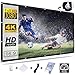 Price comparison product image Upgrade 120 Inch Projector Screen, Homemaxs HD 16:9 Foldable Anti-Crease Portable Projector Screen for Home Theater Indoor Outdoor Movie Screen Support Double-Sided Projection
