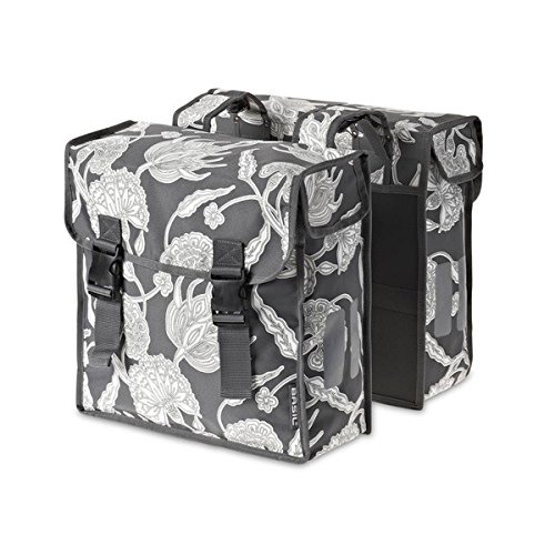 Basil Gepäckträgertasche Blossom Botanica Double Bag
