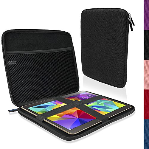 igadgitz Schwarz EVA Hart Tasche für Samsung Galaxy Tab S 10.5" SM-T800 & Tab S 9.7" SM-T810