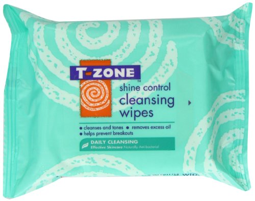 Brodie and Stone International T-Zone Shine Control Cleansing Wipes Pack of 3