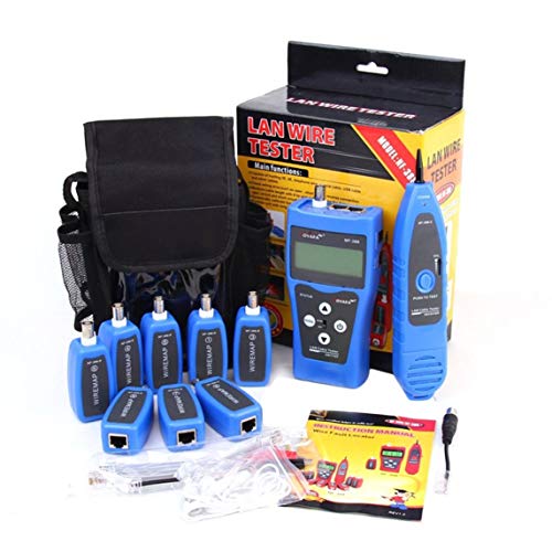 Preisvergleich Produktbild Footprintes Noyafa NF-388 Englische Version multifunktionales Netzwerkkabeltester Fernbedienungskabel RJ45 RJ11 LAN Tester LCD-Display