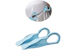 DESCONOCIDO Ergonomic Mattress Wedge Elevator,Bed Maker and Mattress Lifter,Mattress Lifter for Changing Sheets,Bed Making & Mattress Lifting Handy Tool Alleviate Back Pain,Mattress Wedge Elevator (Light Blue)