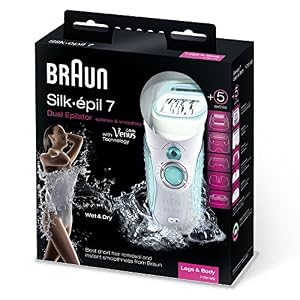 Braun Silk Epil 7-751 Wet & Dry Dual Epilator w/ 5 attachments - Image 2
