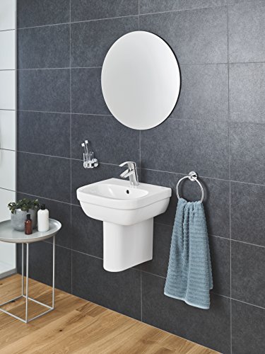 Grohe Eurosmart Waschtischarmatur, mit Zugstange, S-Size, Wasserhahn, Armatur, Waschtischarmatur, Waschbecken, Mischbatterie, Wasserkran (33265002) - 8