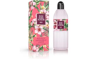 Eyüp Sabri Tuncer Japon Kiraz Cicegi Kolonya Eau de Cologne "Japanese Cherry Blossom" Fragrance Water 400 ml - PET BOTTLE