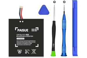 QUZMO [5180mAh] HAC-003 Batterie, Compatible avec Nintendo Switch 2017 la Console de Jeu Portable HAC-001 HAC-A-BPHAT-C0, HAC-S-JP/EU-C0 avec kit d'outils de réparation