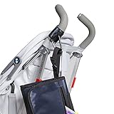 MONSTAR Kinderwagen Haken – Klett Kinderwagen Verschluss Doppe Paket - 4