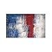 Produktbild JaYea Moderne Minimalistische Persönlichkeit Kunst Tinte Couchtisch Teppich Wohnzimmer Home Bedside Teppich Schlafzimmer Matte,Blue,100x200cm